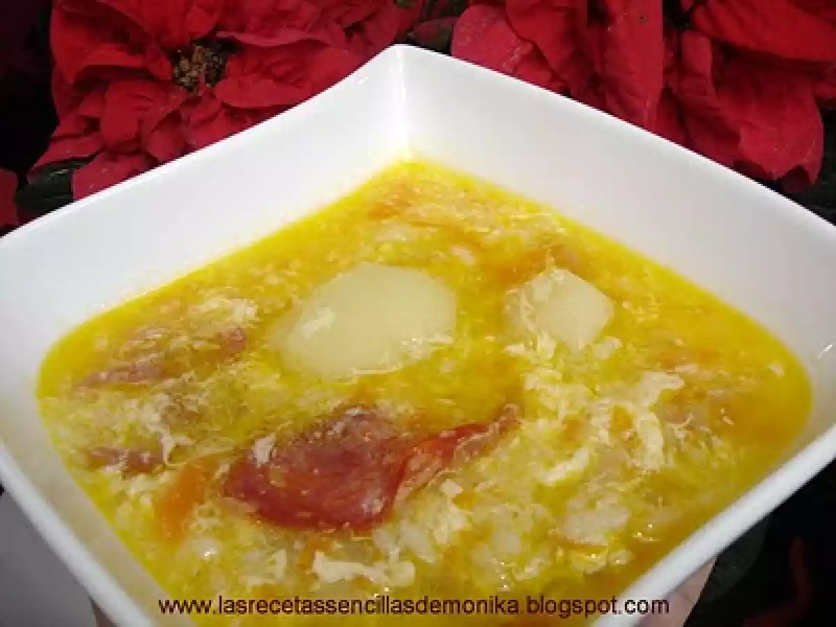 Sopa a la riojana, en thermomix
