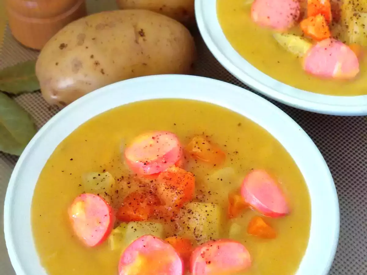 Sopa alemana de patata {Kartoffelsuppe} - foto 2