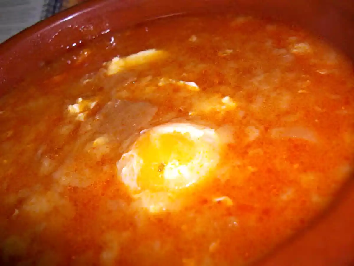 Sopa de ajo en Thermomix - foto 2