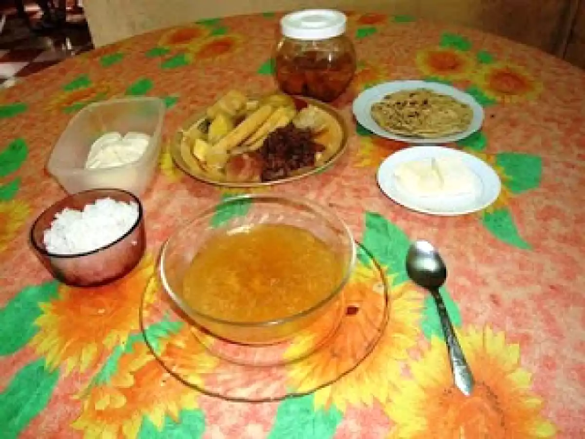 SOPA DE CARACU (ESTILO HOMERO)