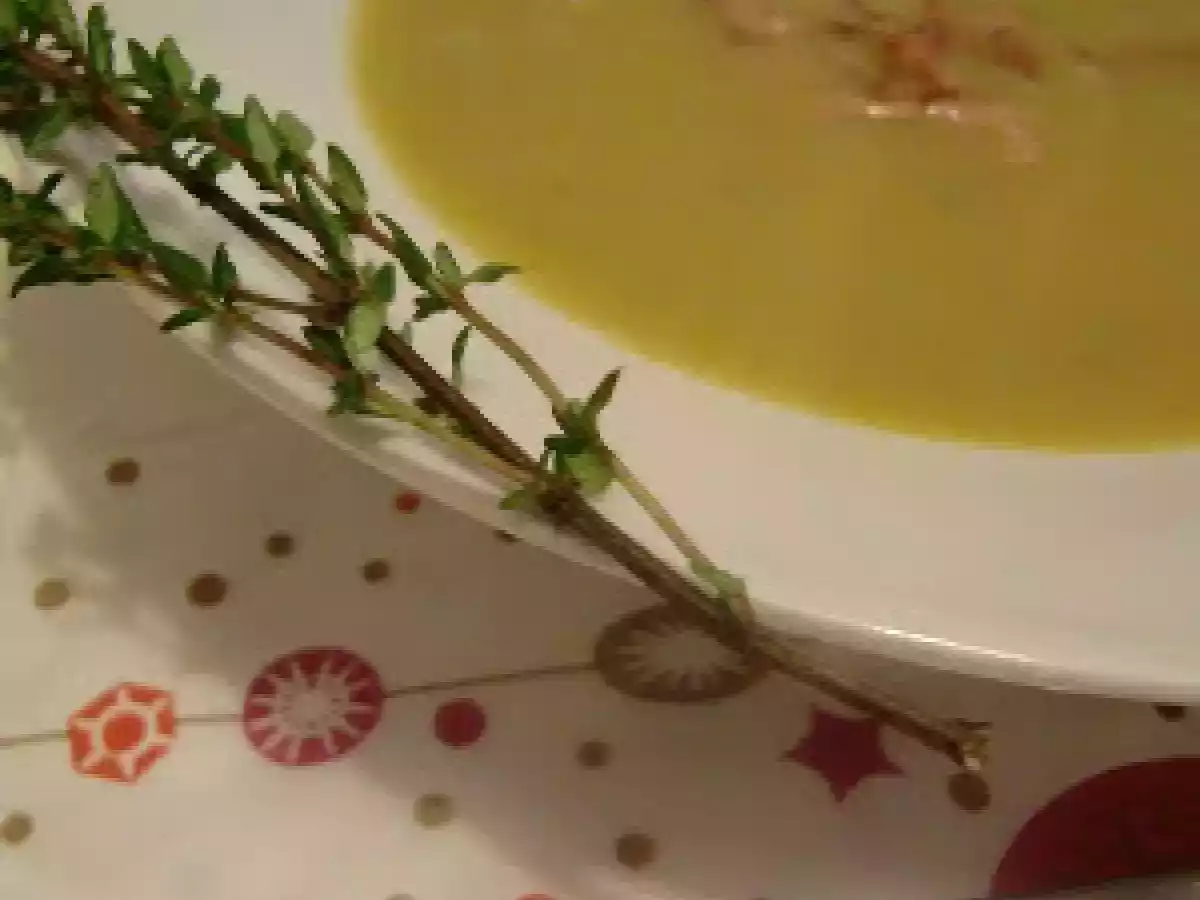 Sopa de castañas para desear Feliz Navidad