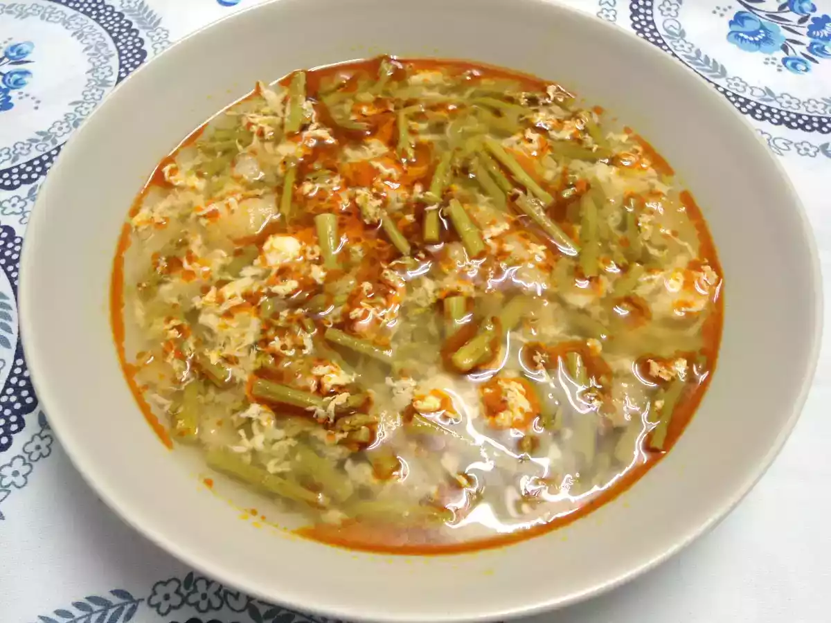 Sopa de esparragos al estilo de mi madre