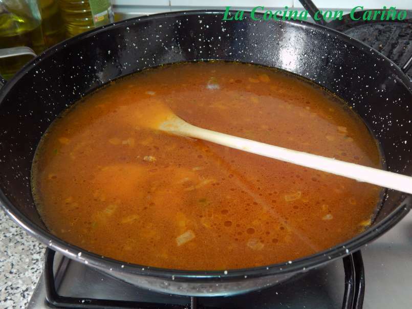 Sopa de garbanzos con calabaza y acelgas - foto 2