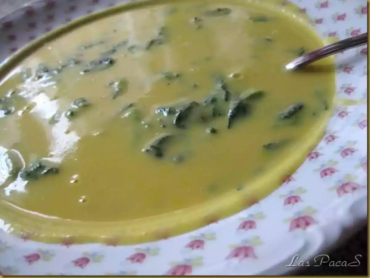 Sopa de Garbanzos con Espinacas (Thermomix)