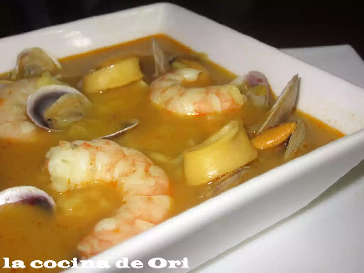 Sopa de marisco