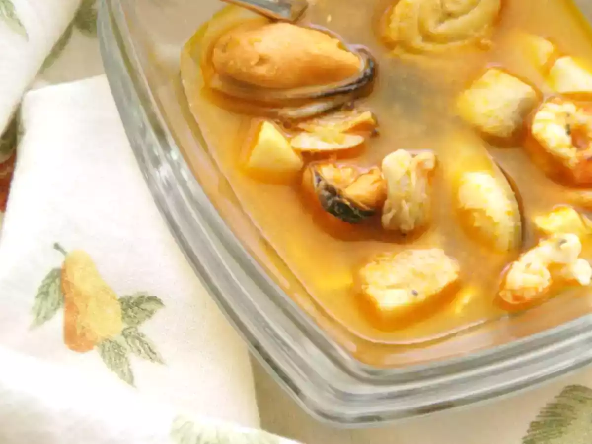 Sopa de marisco