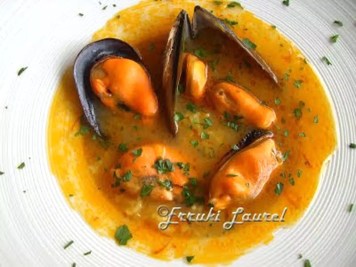 Sopa de mejillones con arroz - foto 2