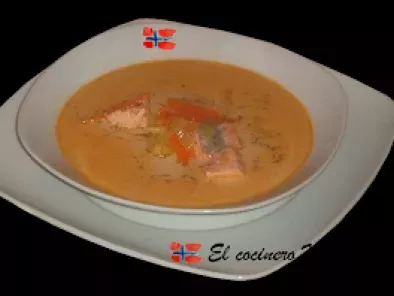 Sopa de pescado con salmón Noruego - foto 7