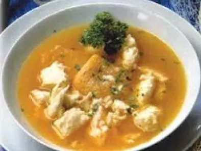 Sopa de pescado tinerfeña