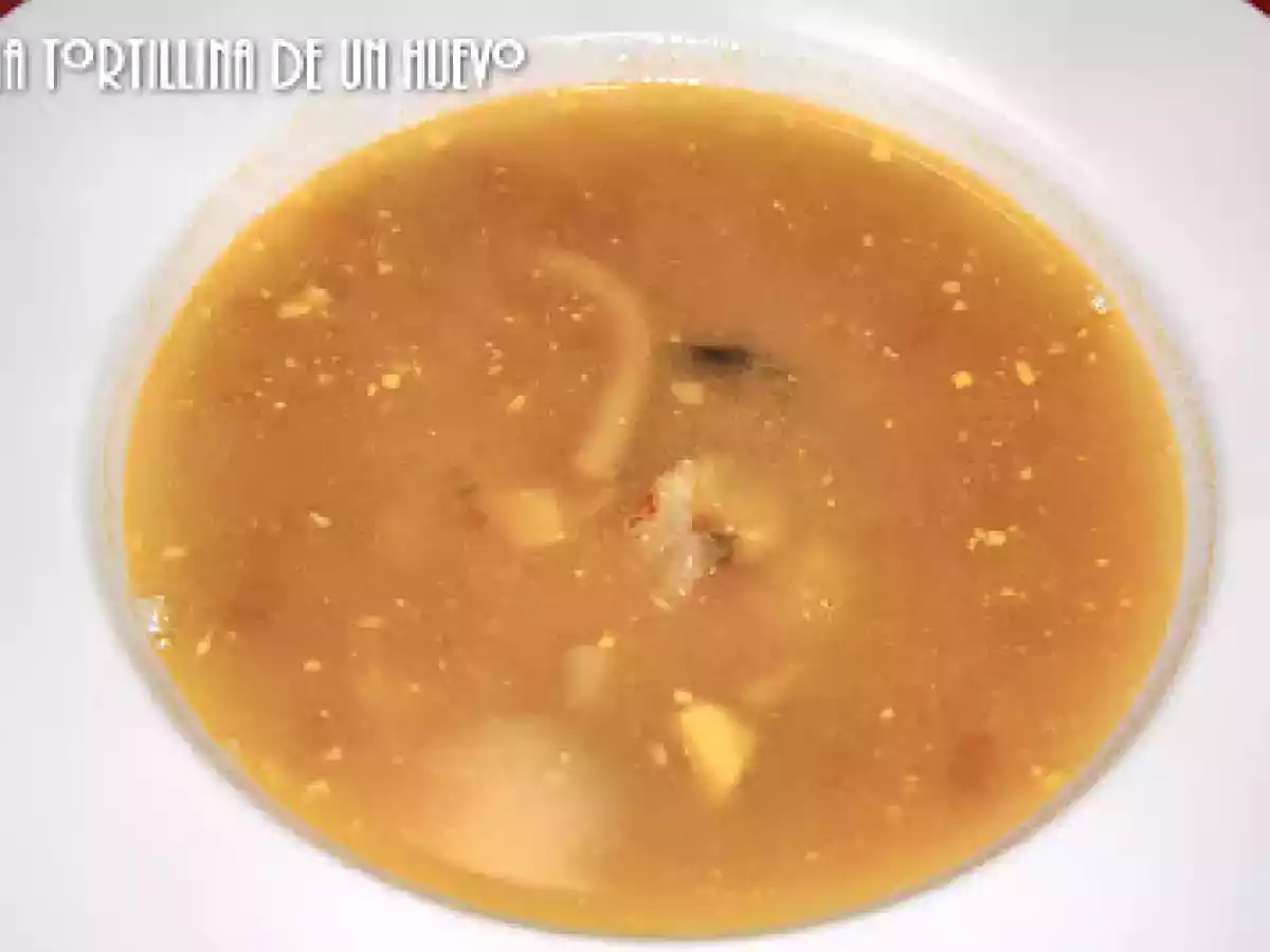 Sopa de pescado y marisco al estilo de mi madre - foto 2