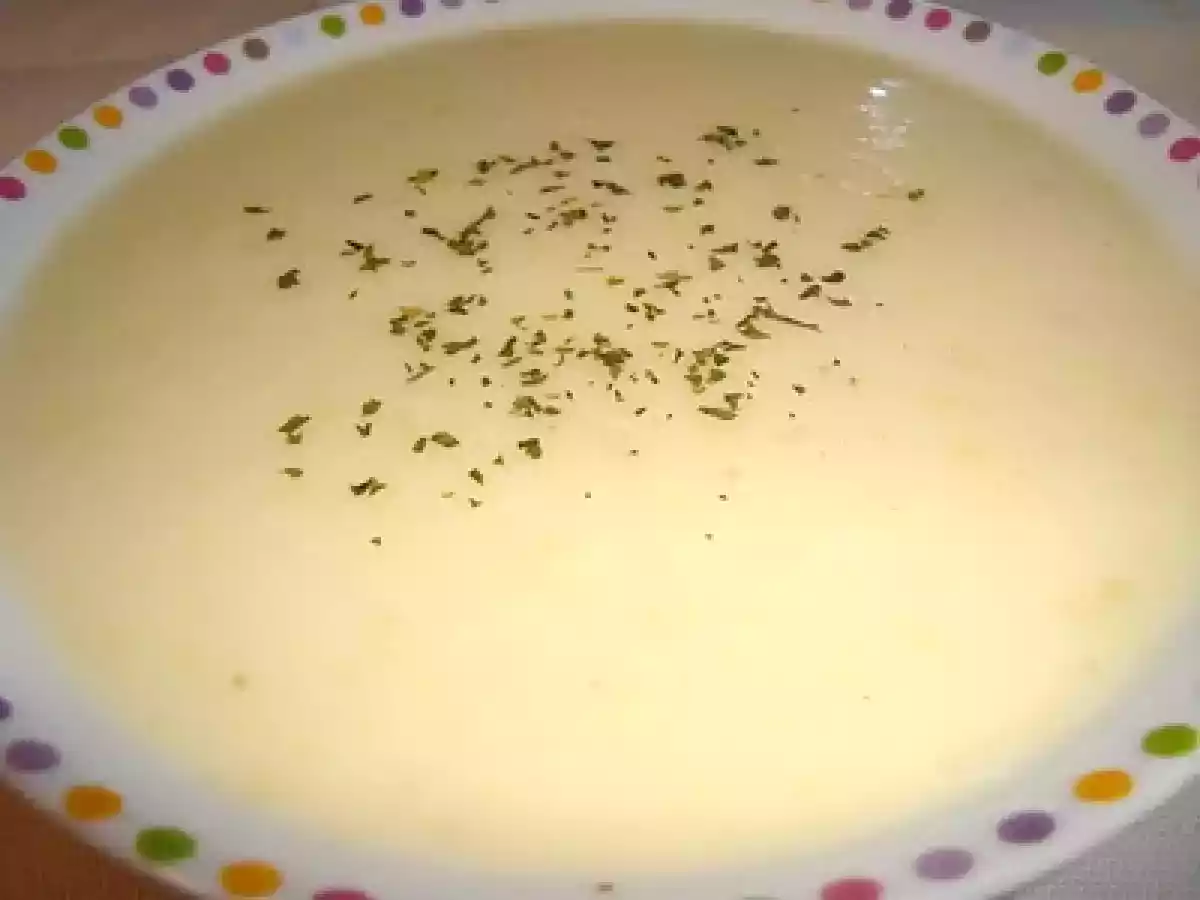 Sopa de puerro y patata