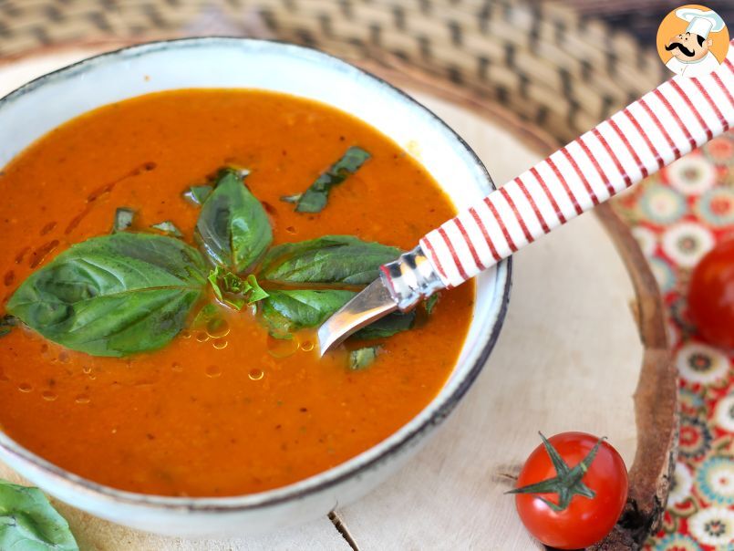 Sopa de tomate y albahaca - foto 4