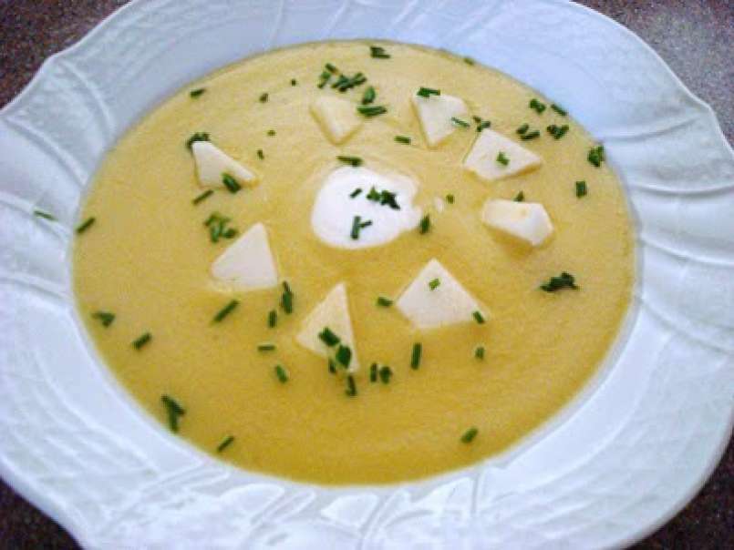 Sopa de Zapallito y Manzana, foto 1