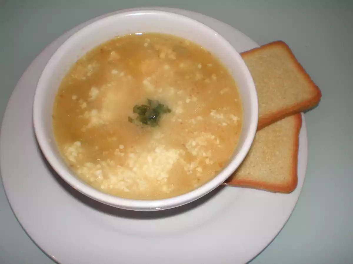 Sopa francesa de cebolla
