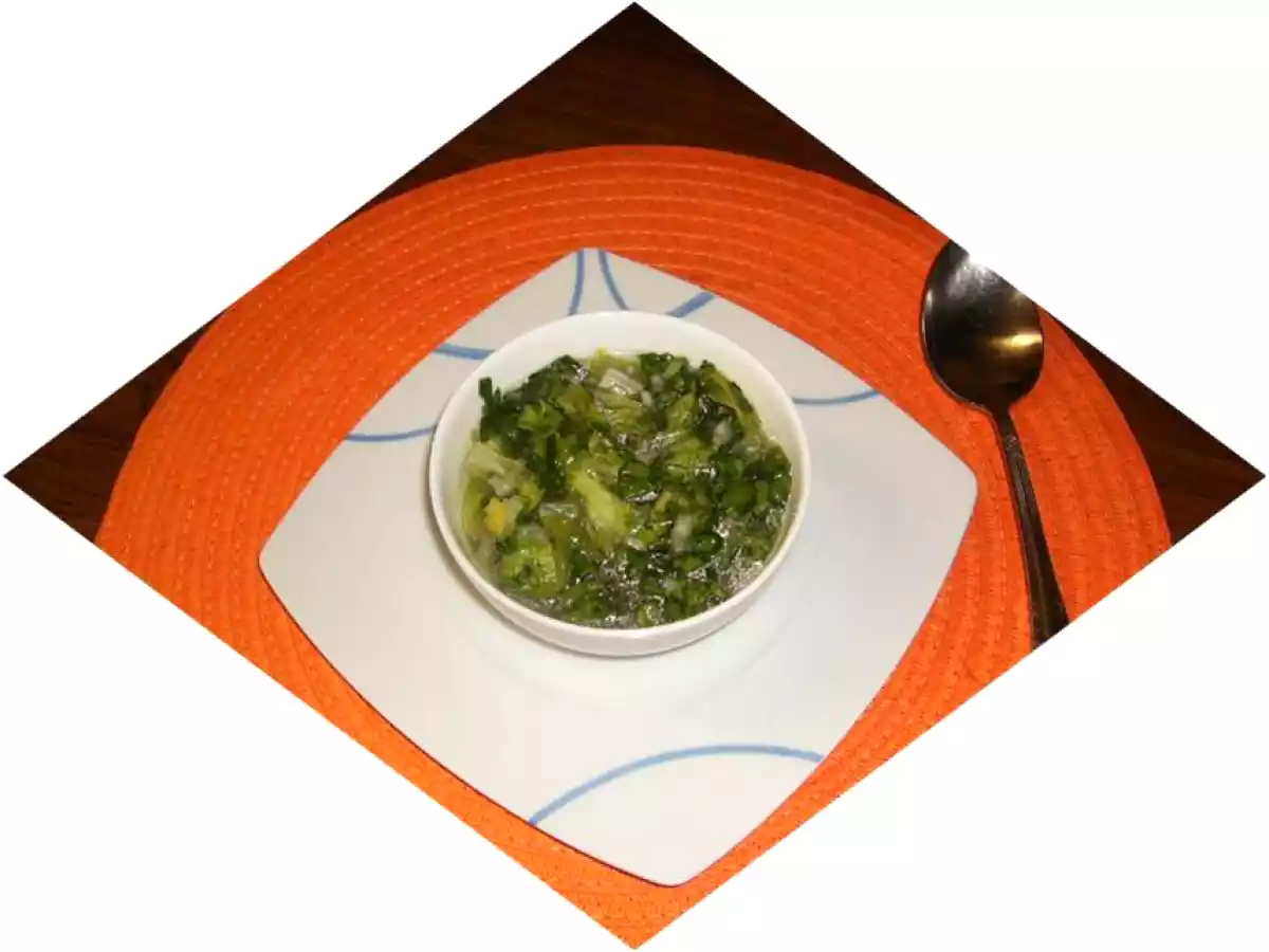 SOPA FRIA DE LECHUGA
