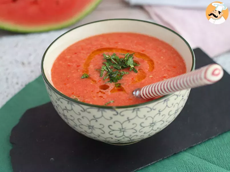 Sopa fría de sandía y tomate - foto 2