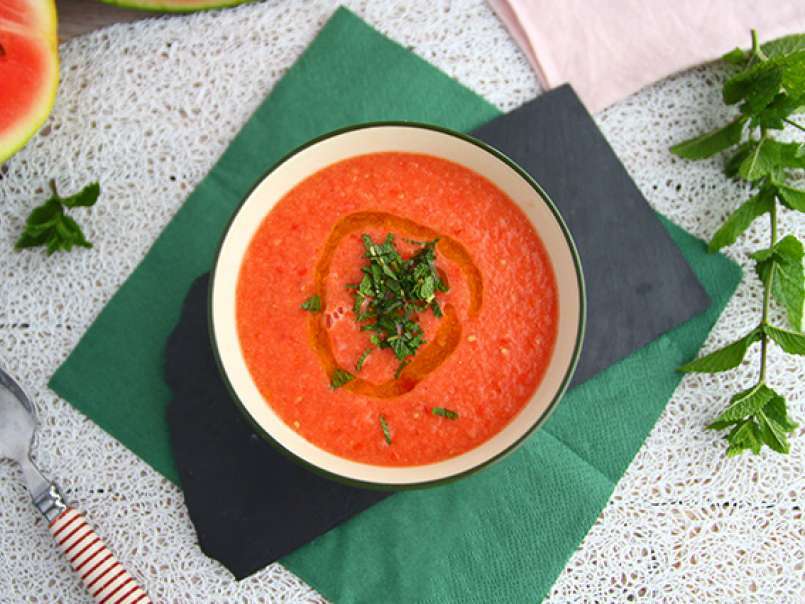 Sopa fría de sandía y tomate - foto 4