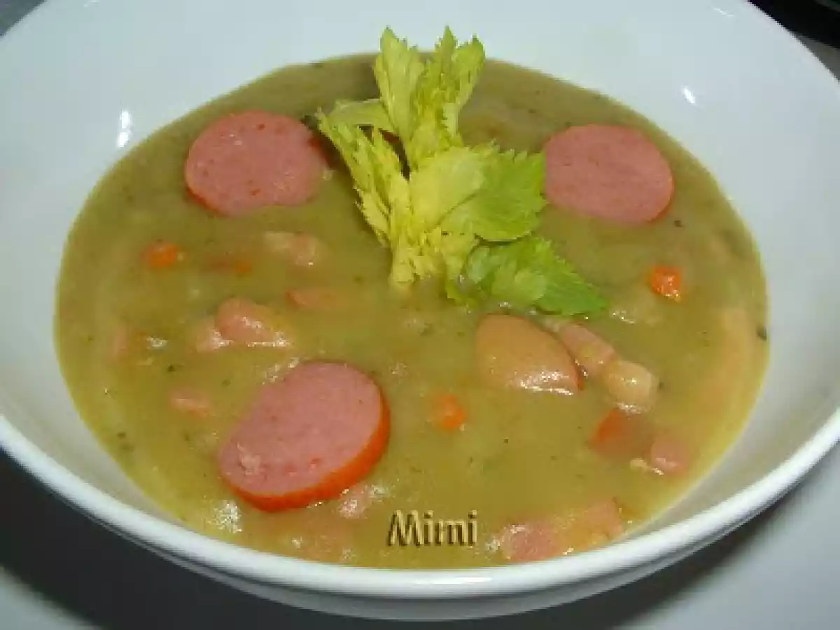 Sopa holandesa de guisantes ( Erwtensoep o Snert) - foto 2