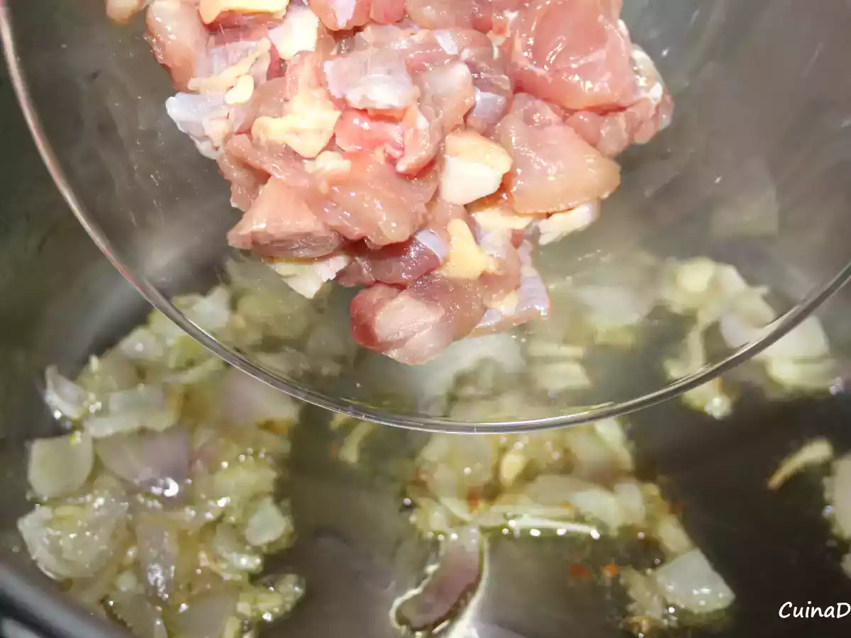 Sopa minestrone amb pollastre, con pollo - foto 2