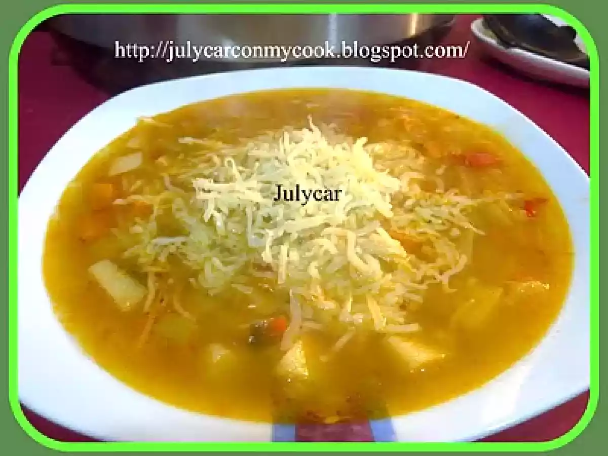 Sopa minestrone olla GM D