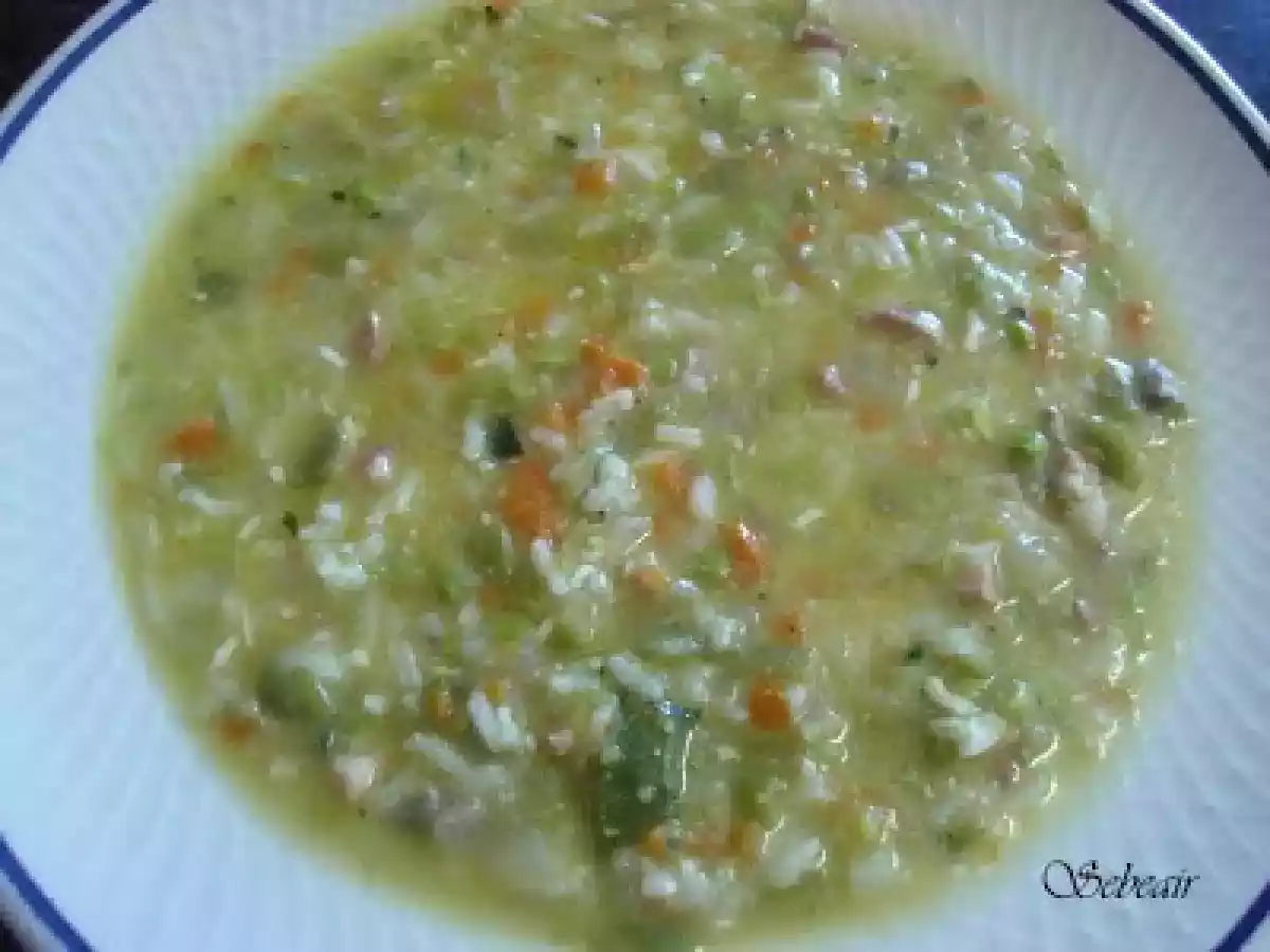 SOPA MINESTRONE (thermomix)