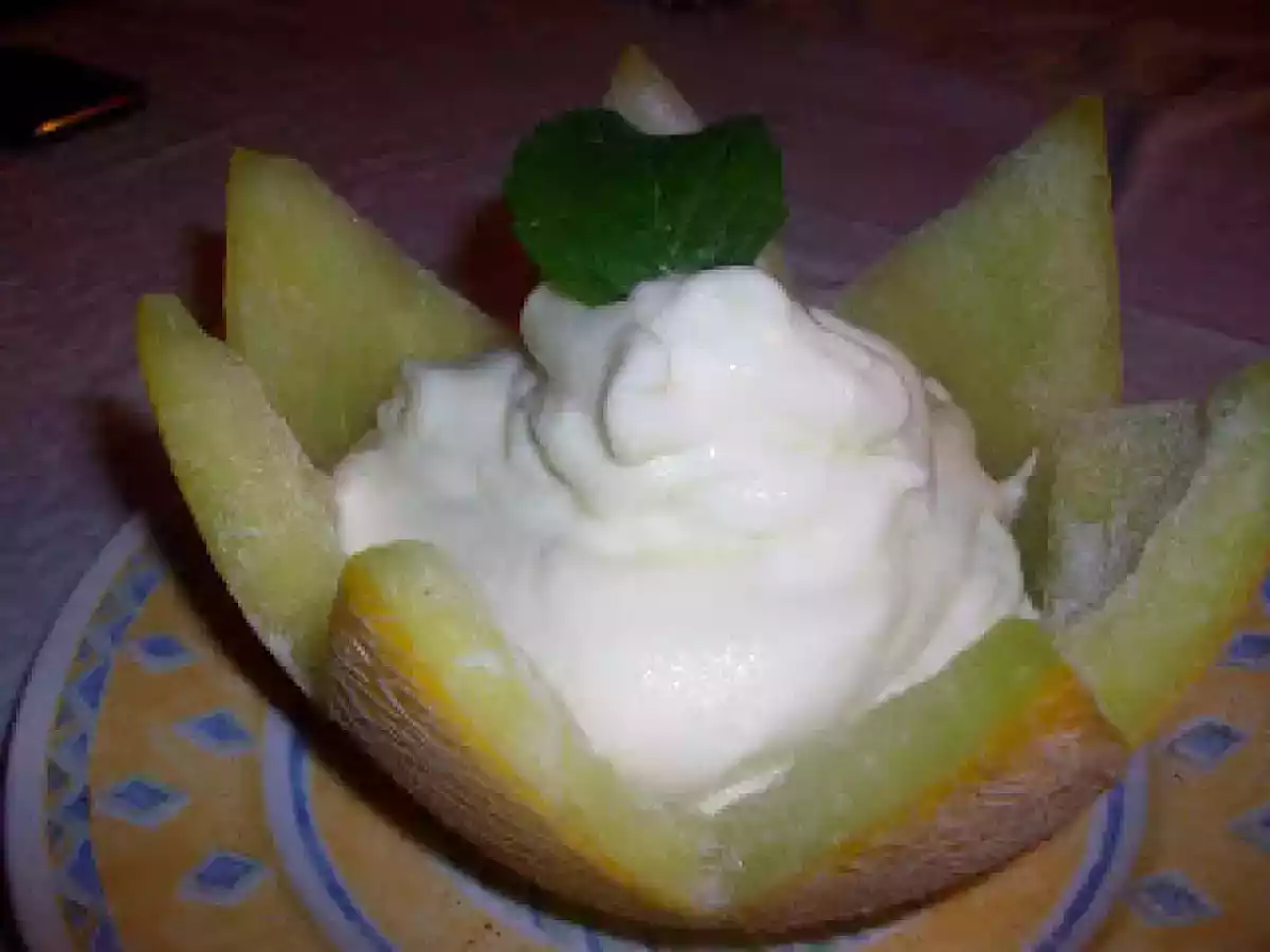 Sorbete cremoso de melón en thermomix - foto 2