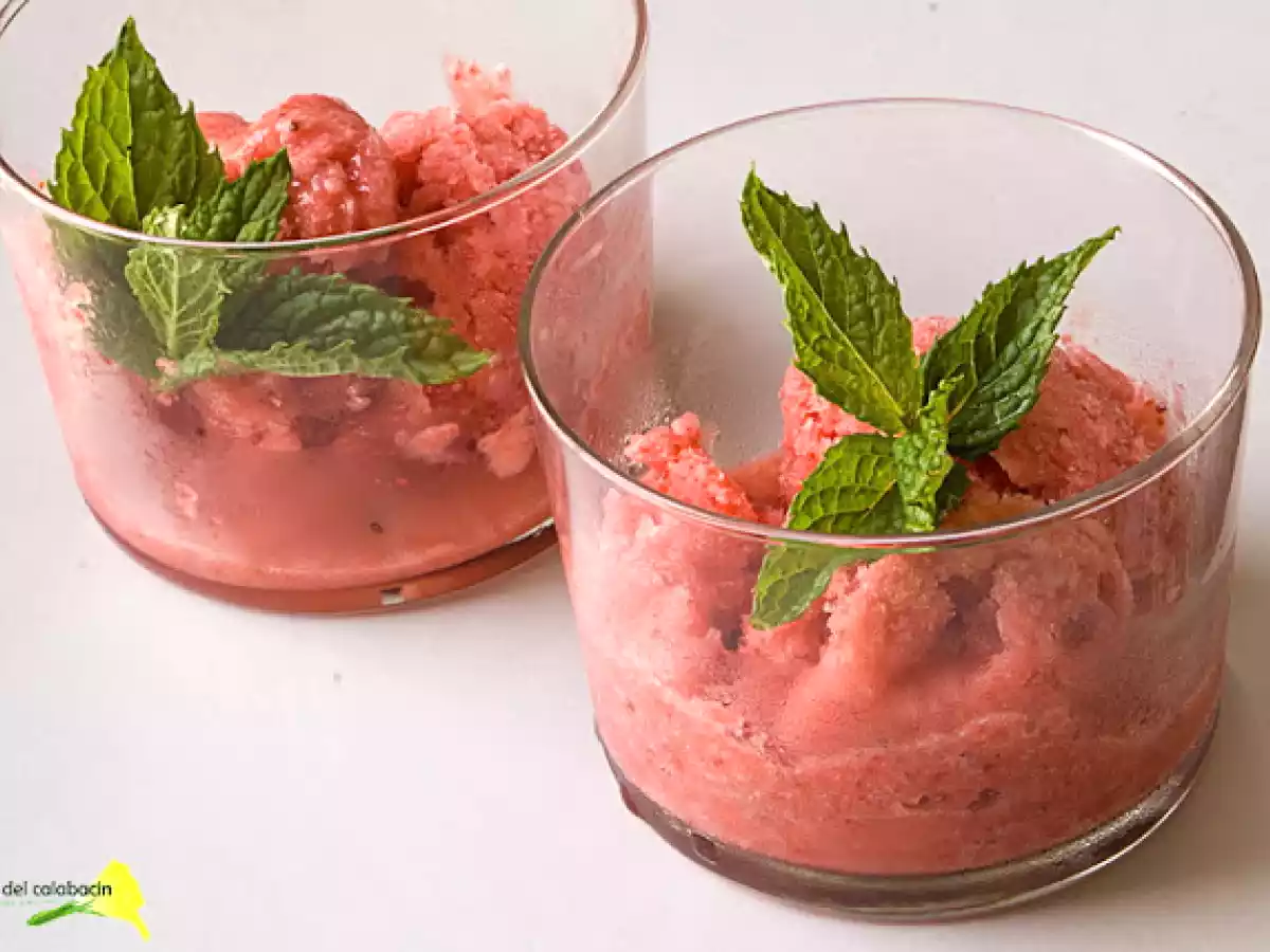 Sorbete de fresa y limoncello - foto 2