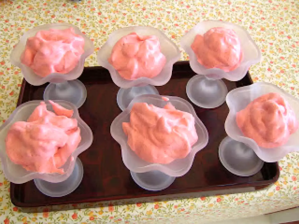 SORBETE DE FRESAS
