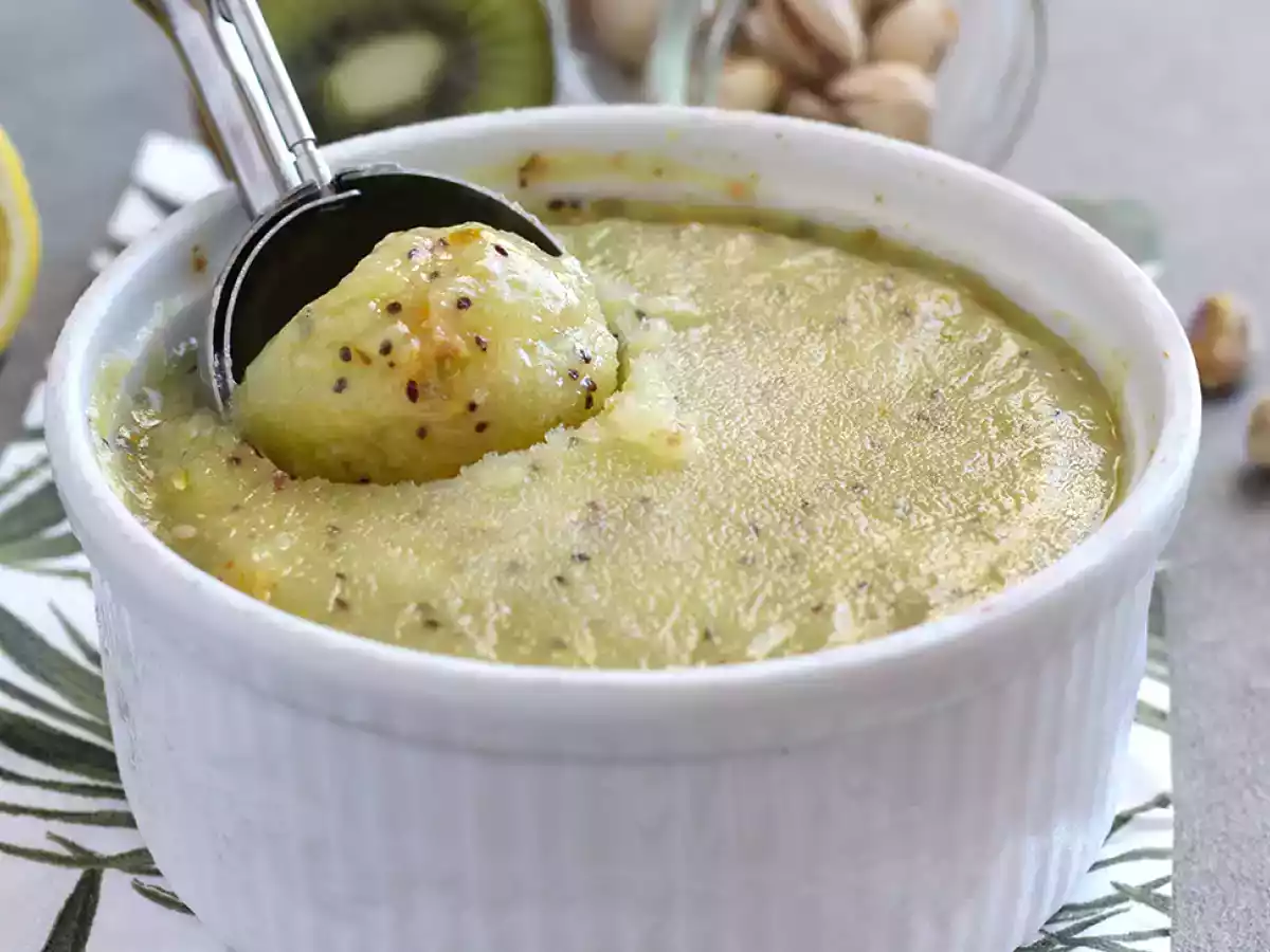 Sorbete de Kiwi muy fácil