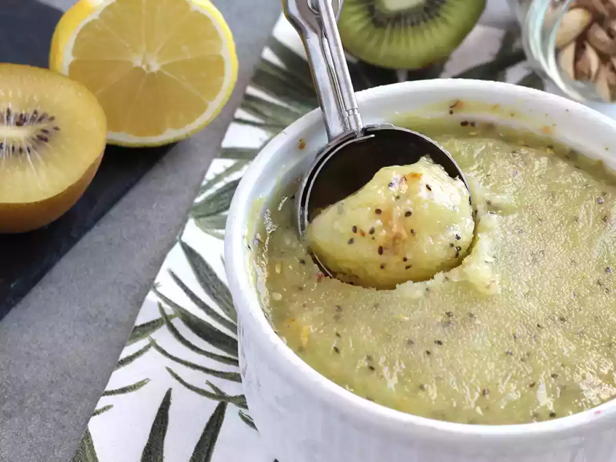 Sorbete de Kiwi muy fácil - foto 2