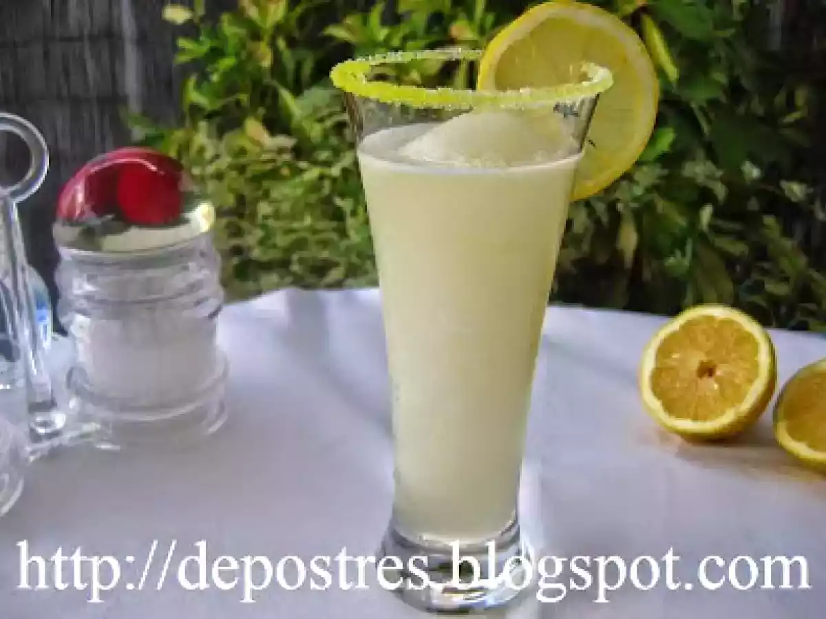 Sorbete de limón