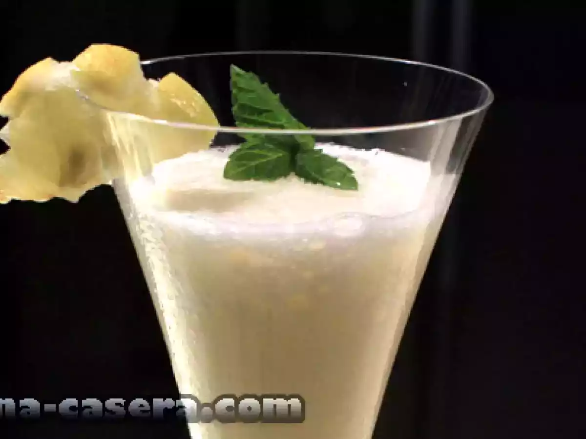 Sorbete de limón al cava suave