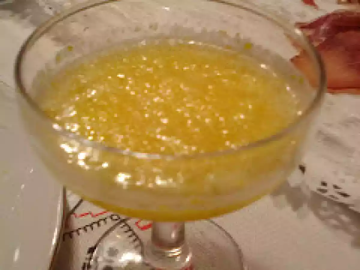 SORBETE DE MANDARINA