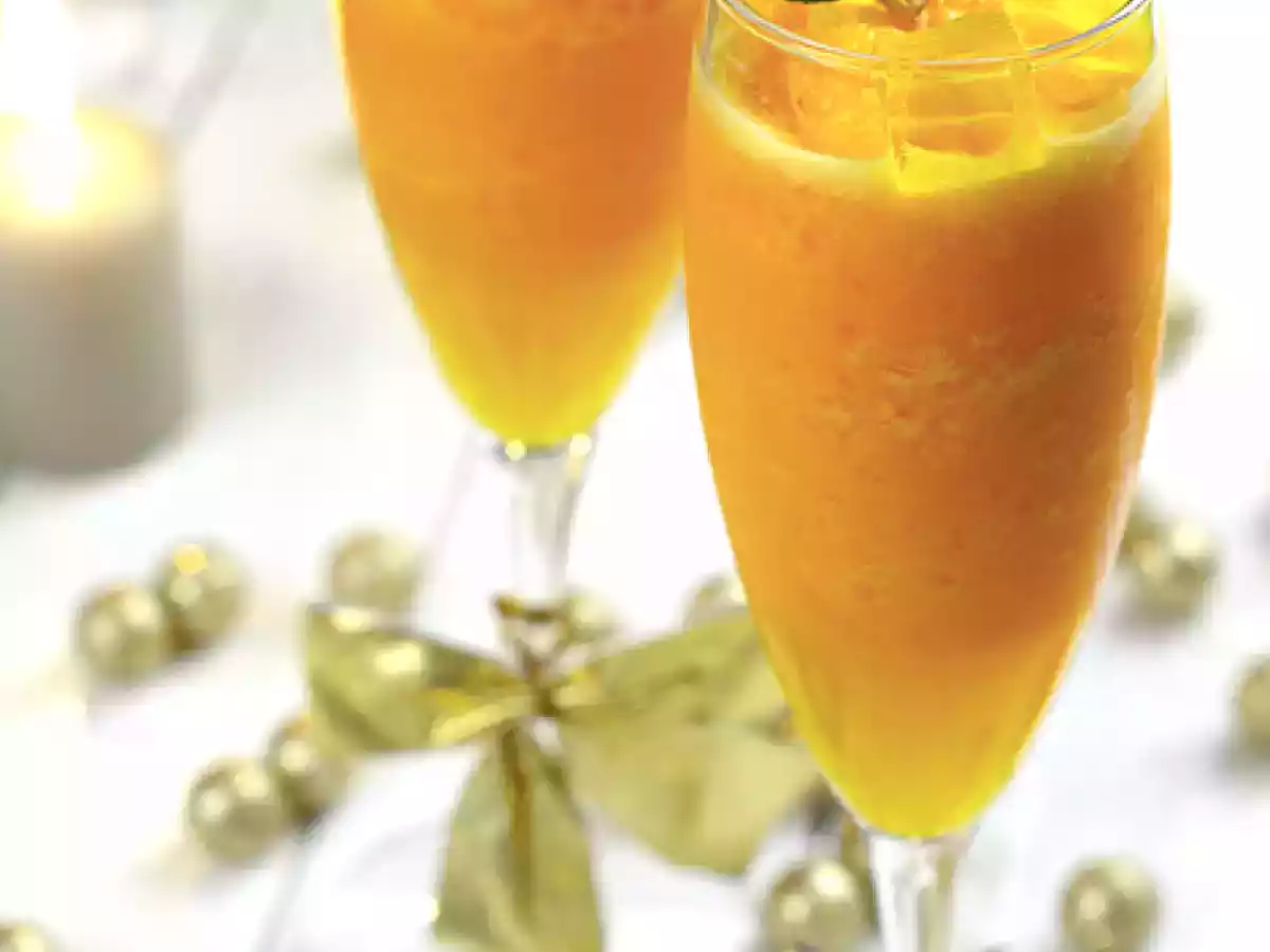 Sorbete de mandarina y gelatina de mango - foto 2