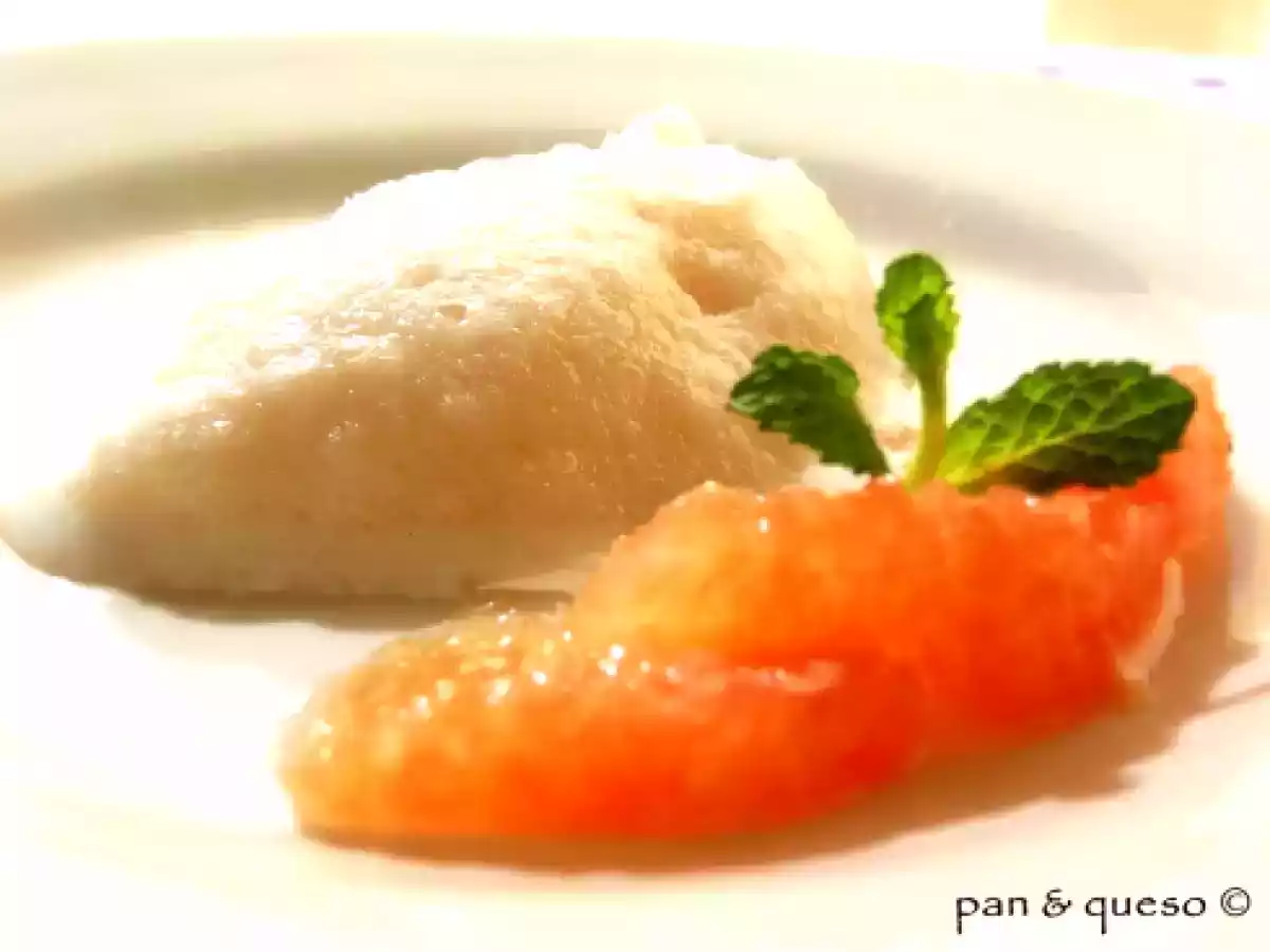 SORBETE DE POMELO ROSADO