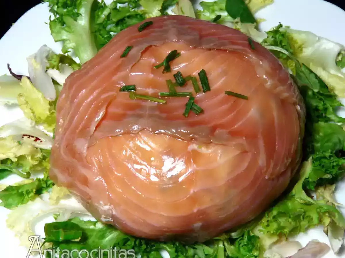 Sorpresa de salmón ahumado