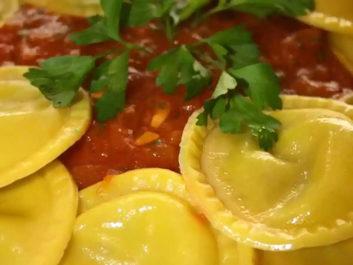 Sorrentinos de Pera y Queso