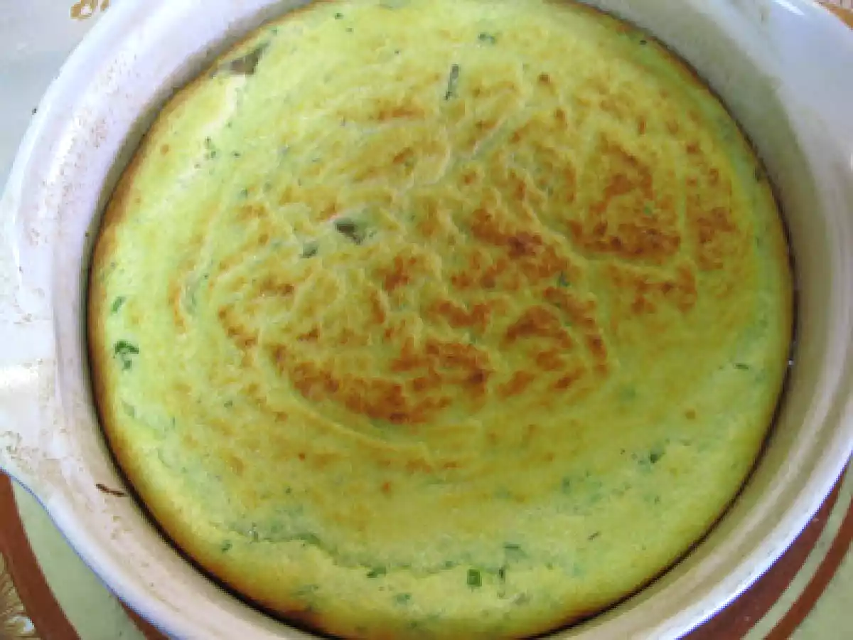 Soufflé de champiñones