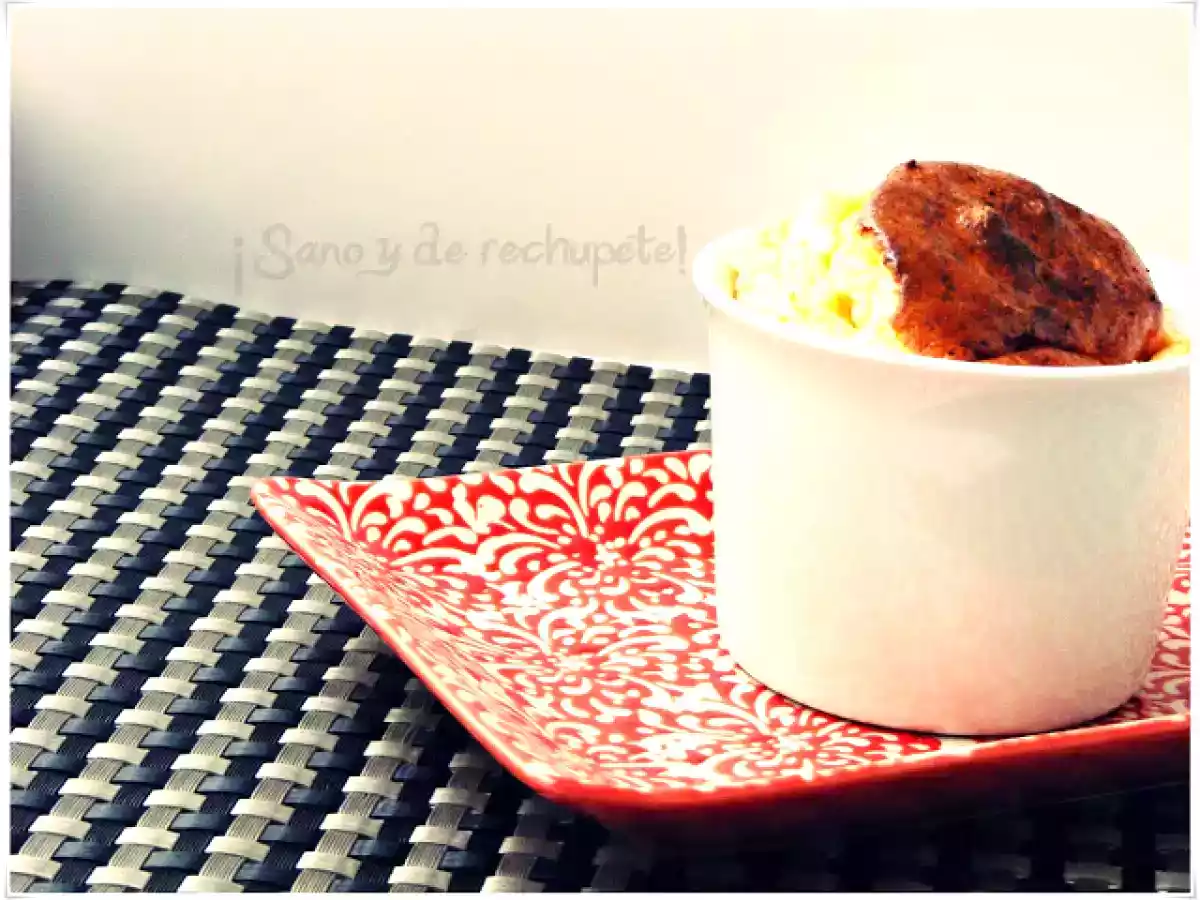 Soufflé de coliflor, queso curado extremeño y pimentón de La Vera - foto 3