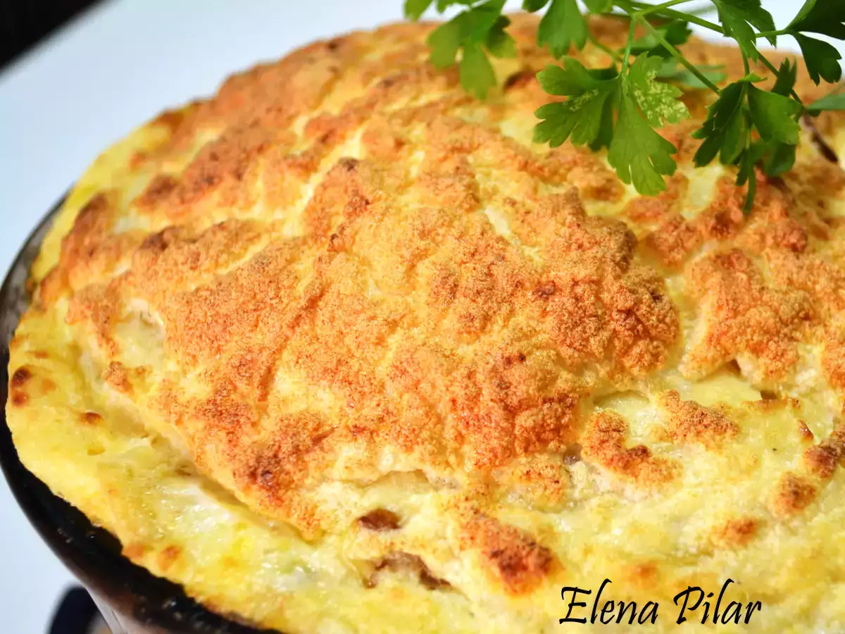 Soufflé de Coliflor y Puerro - foto 2