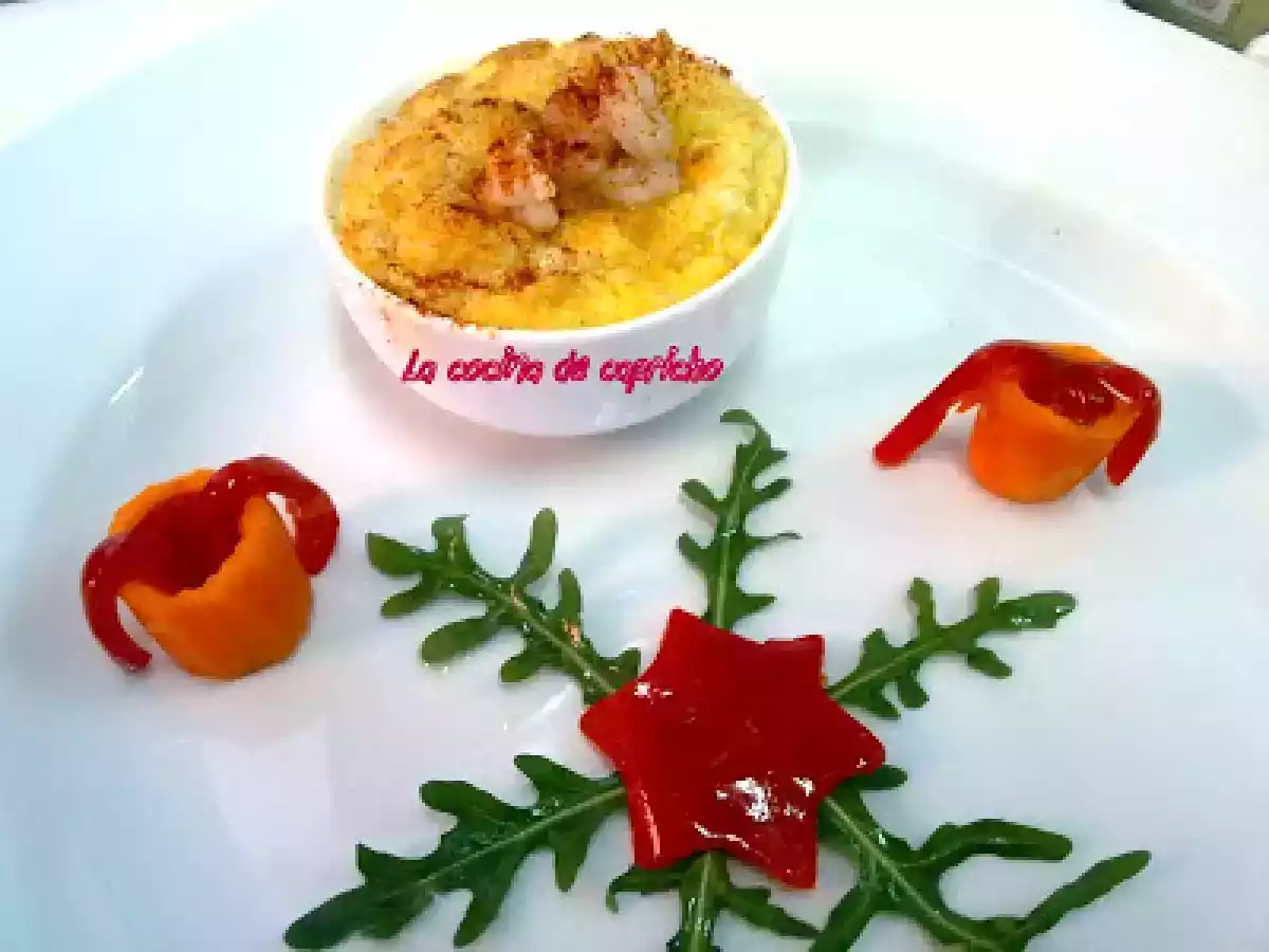 Soufflé de pescado
