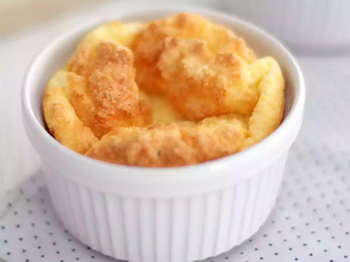 Soufflé de queso emmental extra aéreo