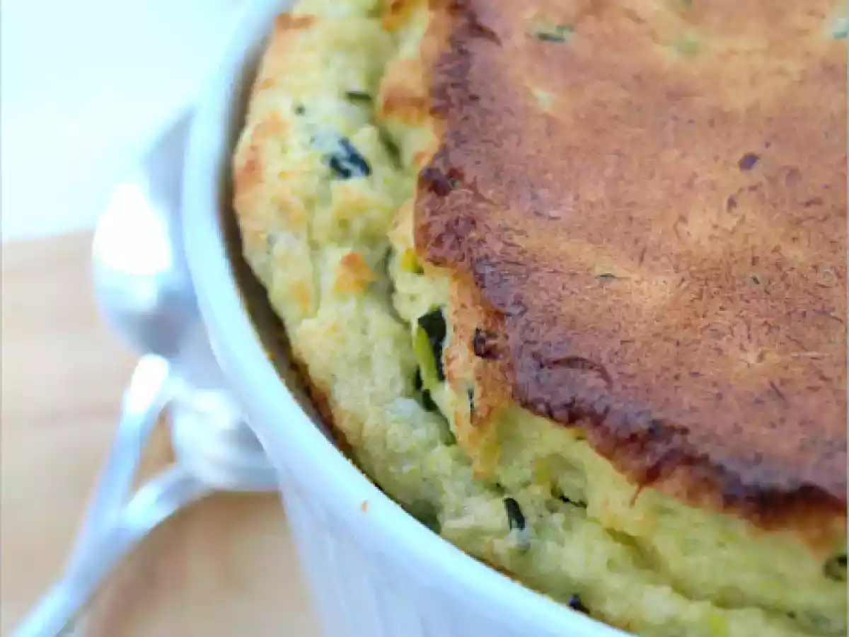 Soufle de calabacín para dos