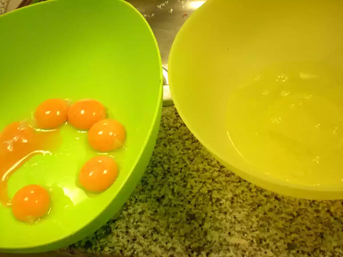 Souflé de hongos y trufa con gratinado de garbanzos con queso. Paso a paso. - foto 2