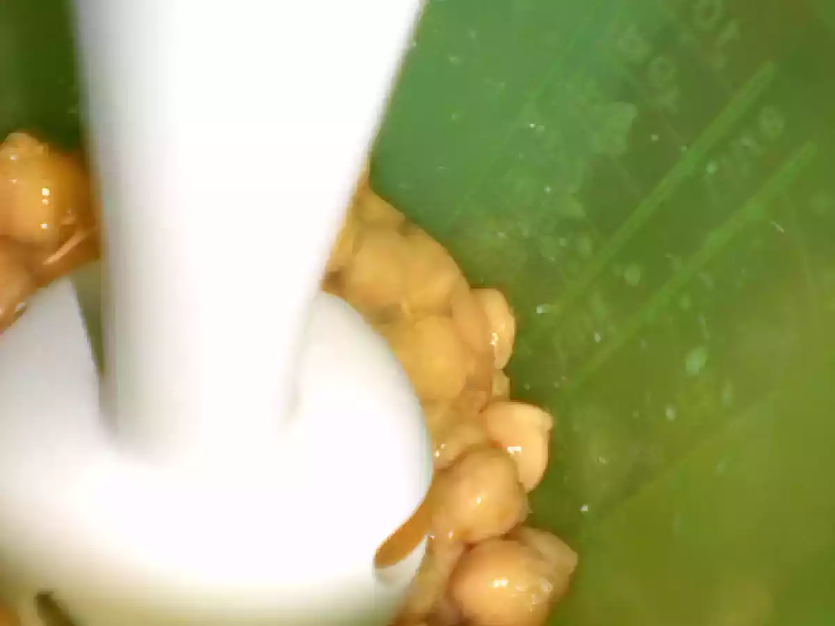 Souflé de hongos y trufa con gratinado de garbanzos con queso. Paso a paso. - foto 14