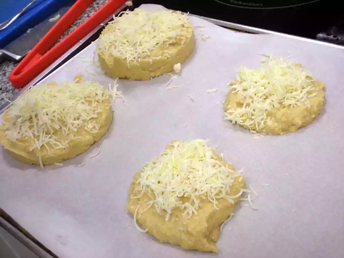 Souflé de hongos y trufa con gratinado de garbanzos con queso. Paso a paso. - foto 17