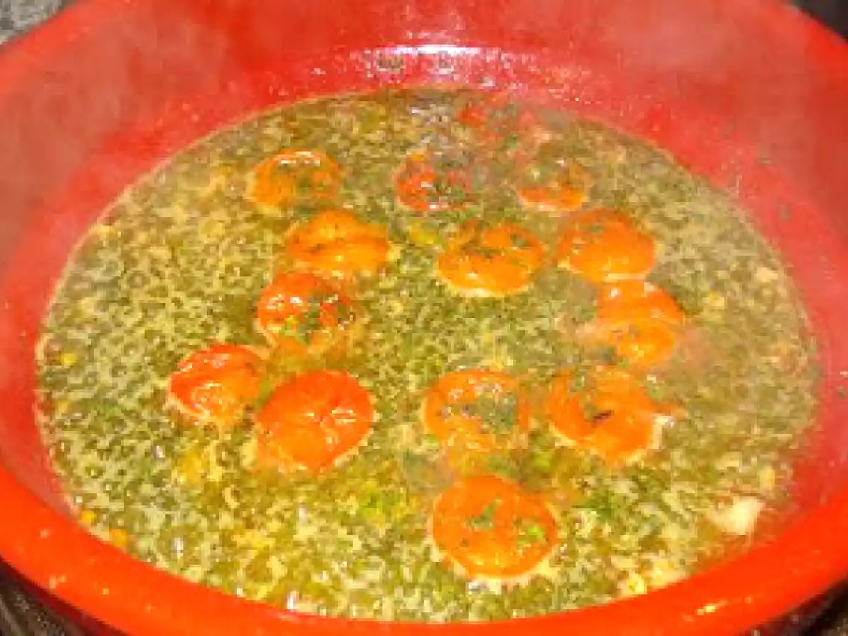 Spaghetti alle erbe aromatiche (Espaguetis a las hierbas aromáticas) - foto 5