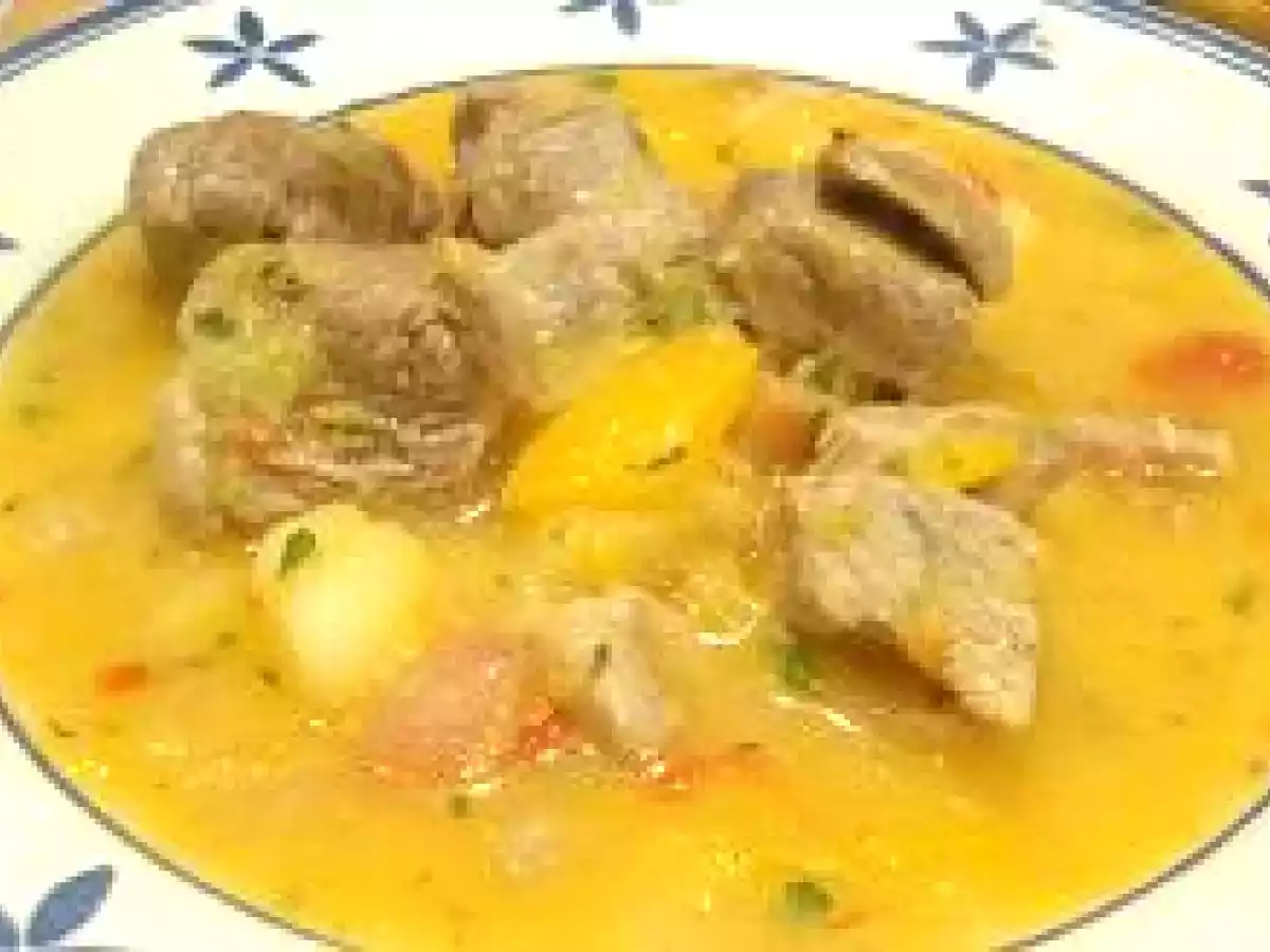 Spezzatino di tacchino (Estofado de pavo)