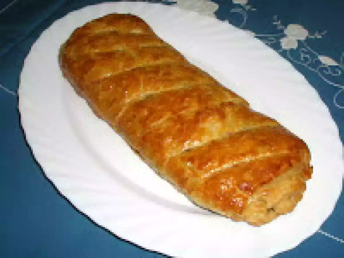 STRUDEL DE VERDURAS CON SETAS Y BEICON