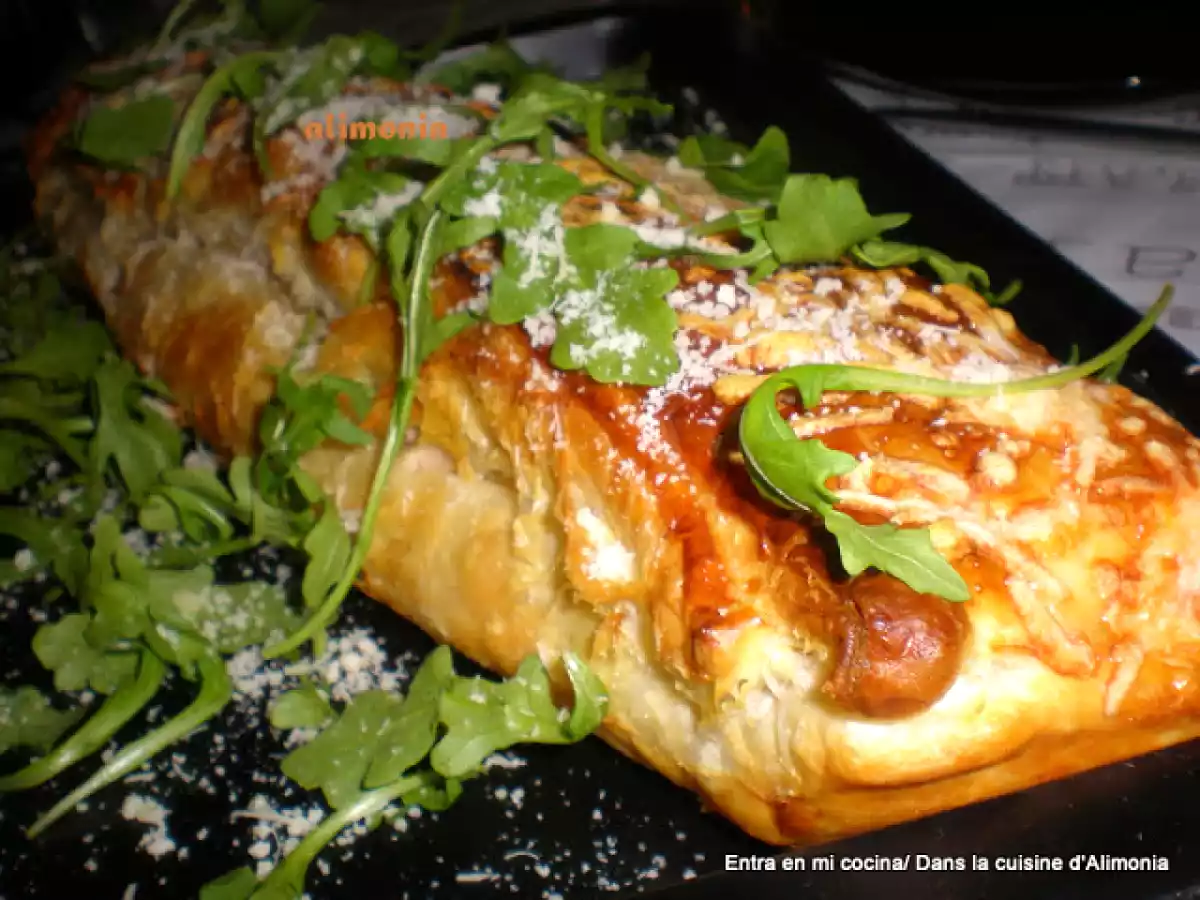 Strudel jamon-queso / strudel jambon-fromage - foto 2